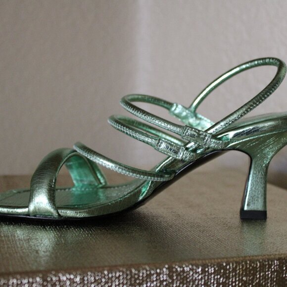 Sandro Noelis Leather Sandal - Picture 3 of 11